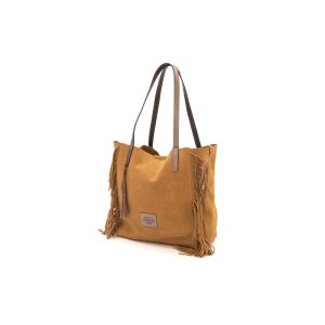 Bolso Ferchi Piel Serraje Flecos
